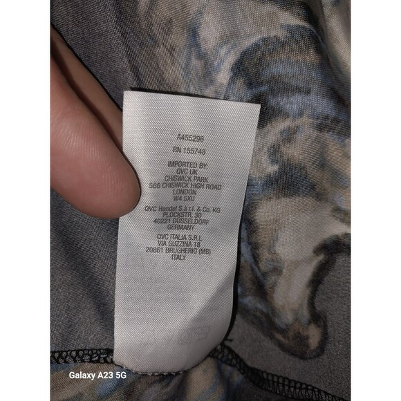 Attitudes by Renee Maxi Dress Como Jersey Large Petite - Picture 10 of 10